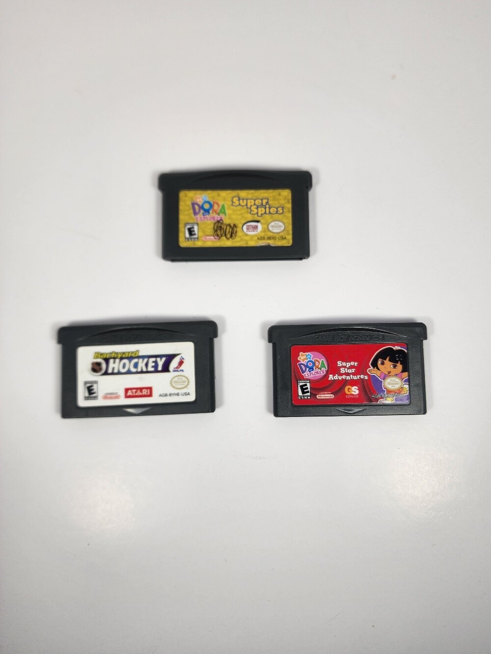 Nintendo Game Boy Advance Games Lot 3 Cartridges Authentic